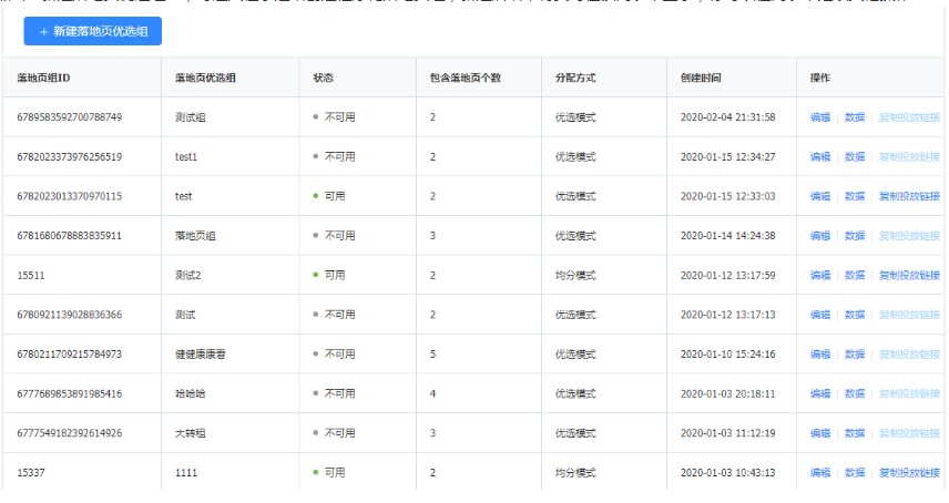 vivo信息流广告价格可进入橙子建站创建程序化落地页组