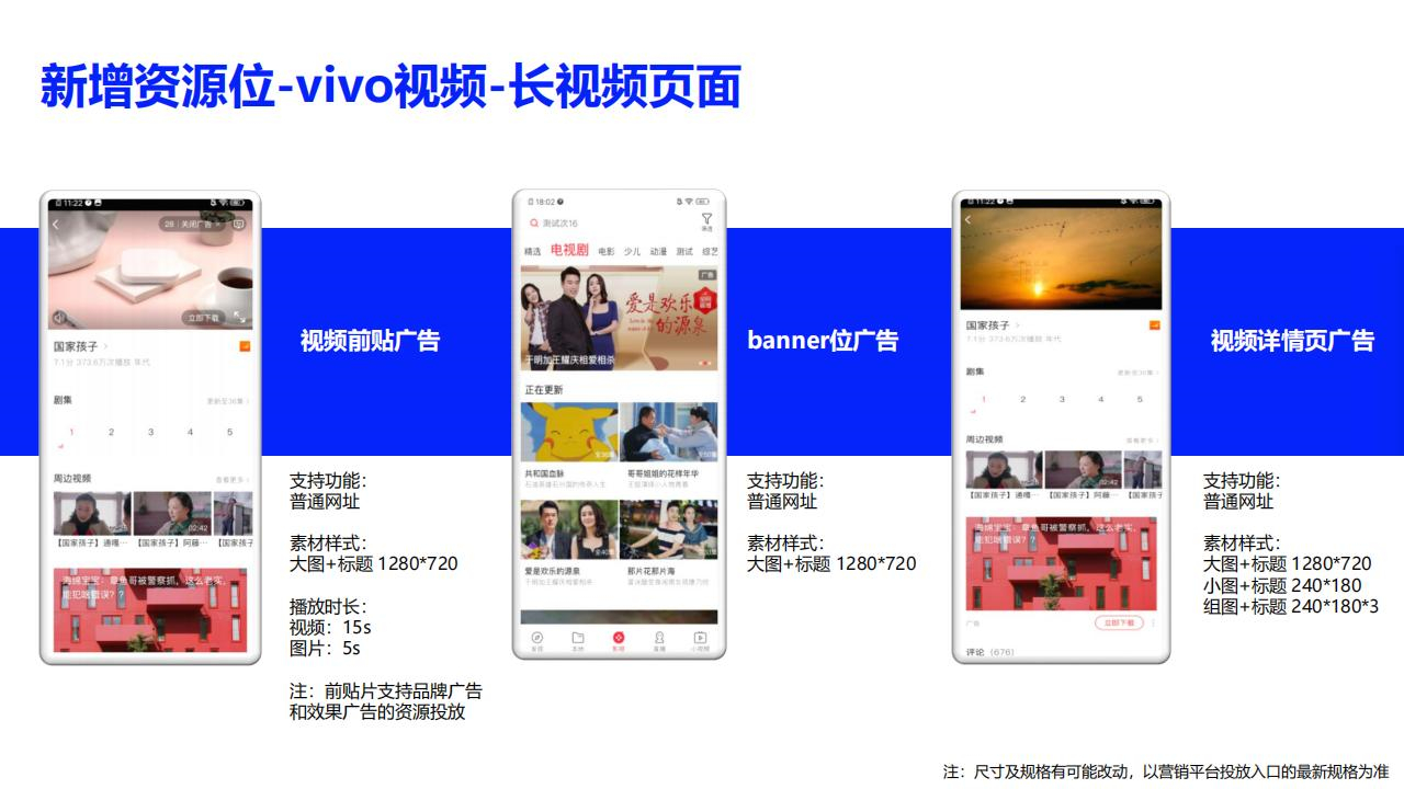 新增资源位-vivo视频-长视频页面